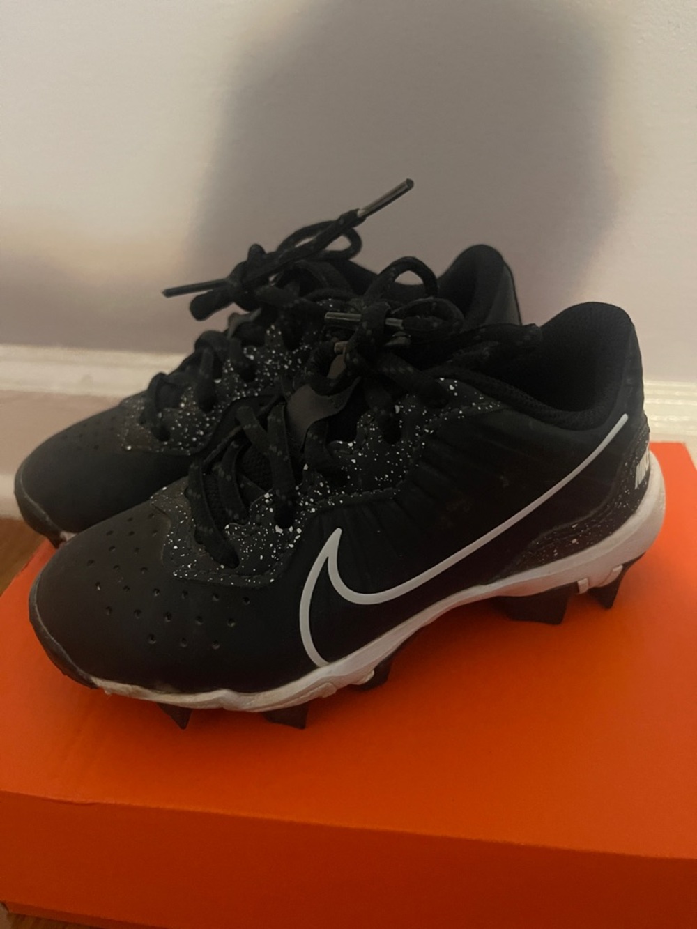 Little Kids Nike Alpha Huarache 4 Keystone Baseball Cleats Size 12c